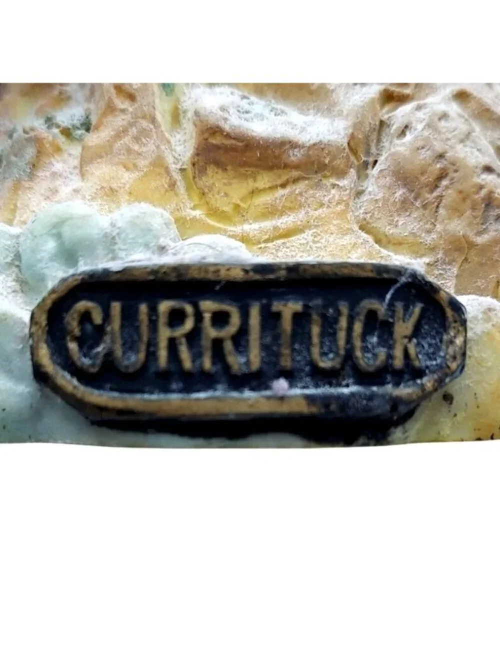 Currituck Outer Banks NC Lighthouse Resin Collectible Figurine Mc Art Co Coastal